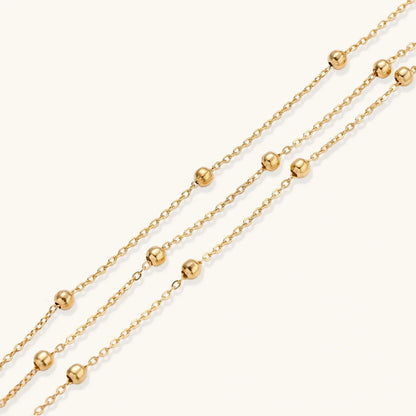 Gold Beaded Bracelet